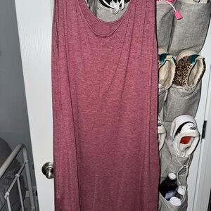 Sleeveless Maroon romper